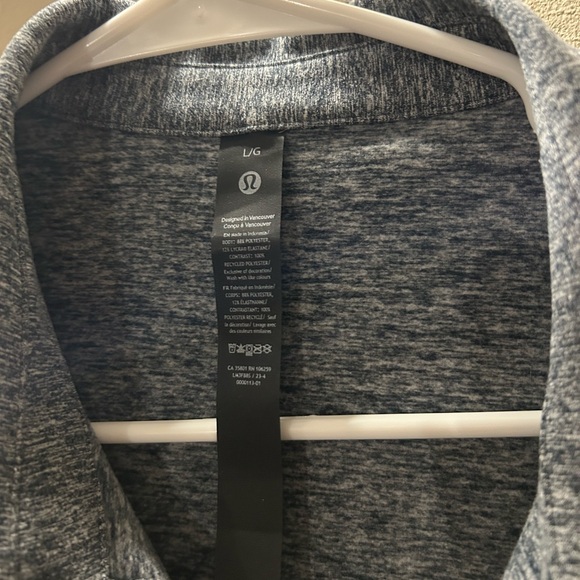 Heather Grey LuLuLemon Soft Knot Overshirt - Picture 5 of 7